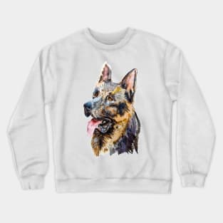 german shepherd Crewneck Sweatshirt